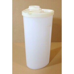 Vintage Tupperware Sweet Saver Syrup Pitcher #640-8  Drip-less Pour Seal #641-8